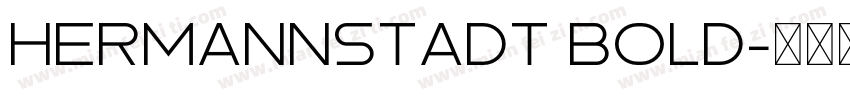 Hermannstadt Bold字体转换